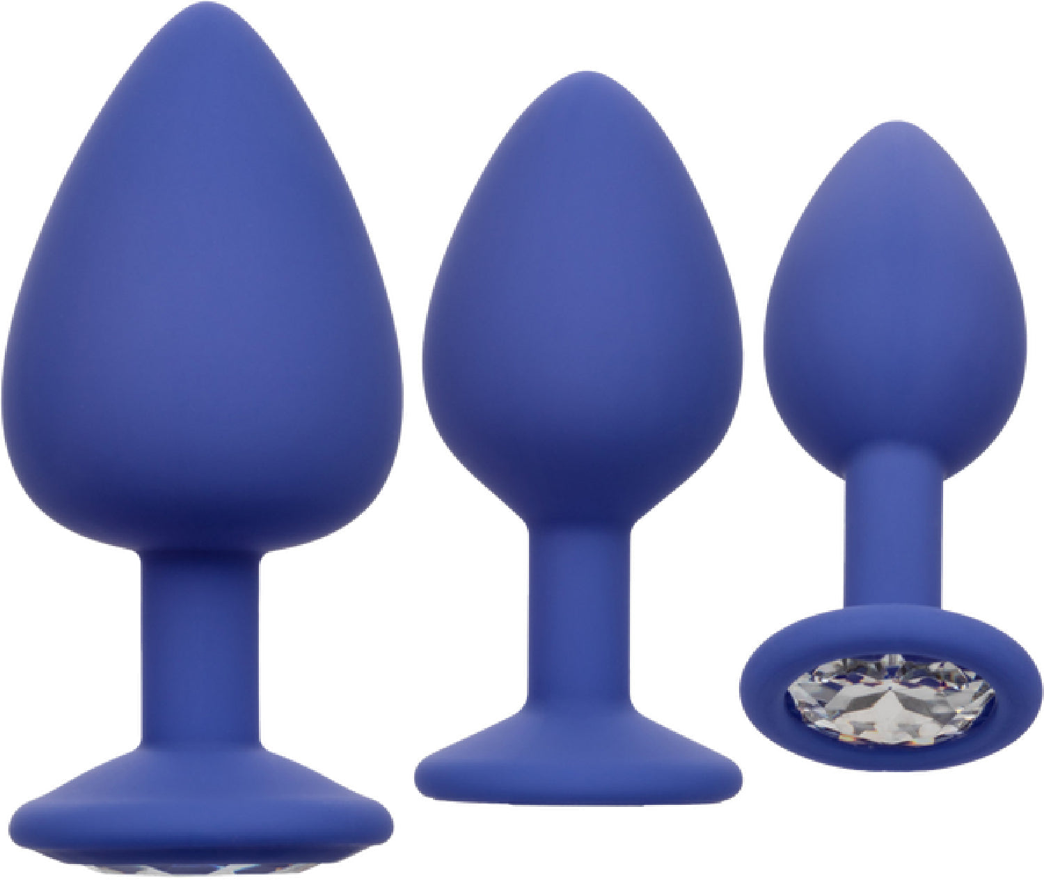 Cheeky Gems – Anal Training Kit with Three Graduated Anal Plugs > Anal Range > Butt Plug Kits - Tophatter Daily Deals