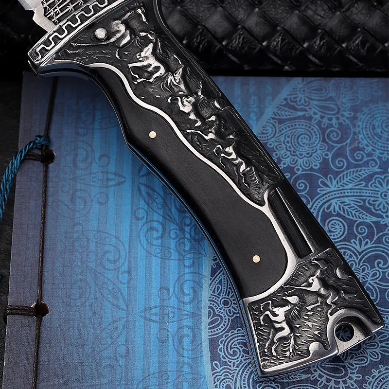 Wolf head self-defense sharp fruit knife - Tophatter Daily Deals