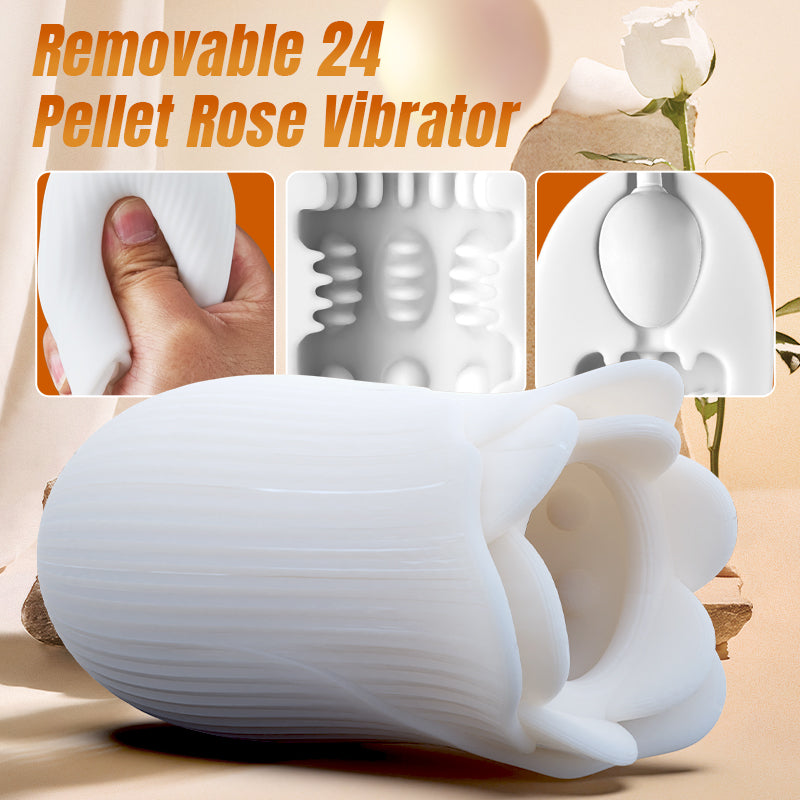 Acmejoy - Robert 2 IN 1 Powerful Vibrating Masturbator Penis Pump with Manual Mode Penis Pumps - Tophatter Daily Deals