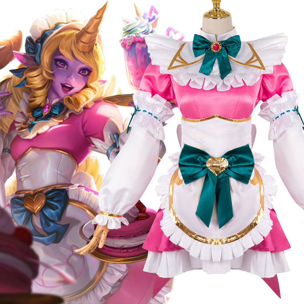 League of Legends LOL Cafe Cuties Soraka Cosplay Costume Costume - Tophatter Daily Deals