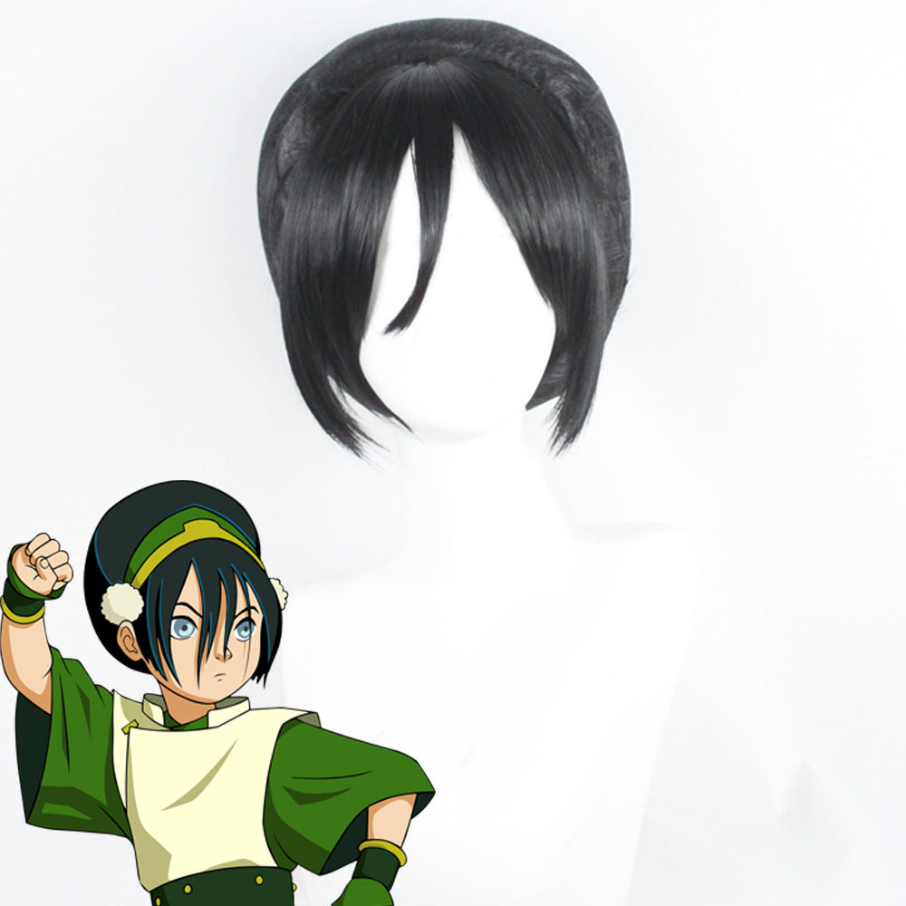 Avatar The Last Airbender Toph Beifong Black Cosplay Wig Wig - Tophatter Daily Deals