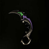 Reaver Karambit Metal Blunt Blade Trainer Cosplay Prop Game Replica - Tophatter Daily Deals