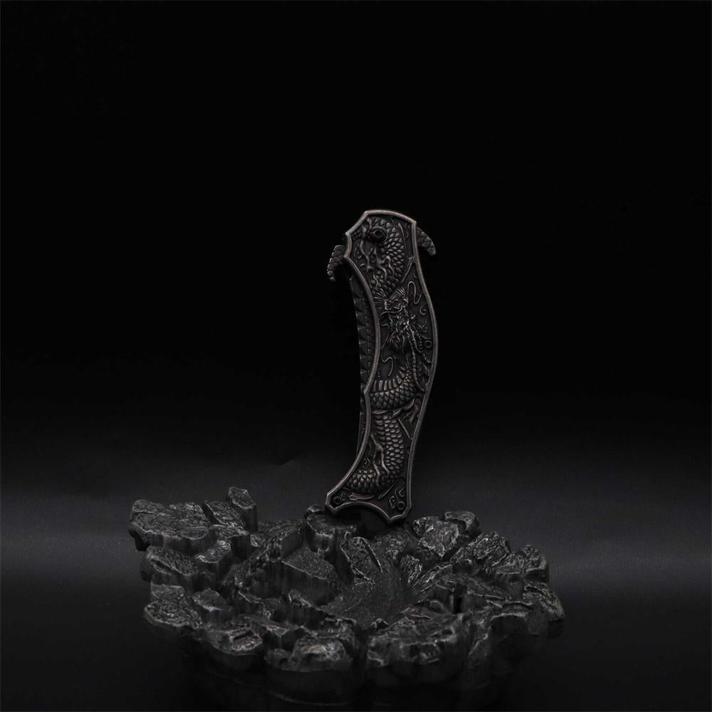 Chinese Dragon Totem Folding Knife - Tophatter Daily Deals