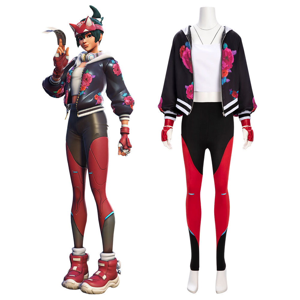 Overwatch2 OW2 Kiriko Athleisure Cosplay Costume - Tophatter Daily Deals