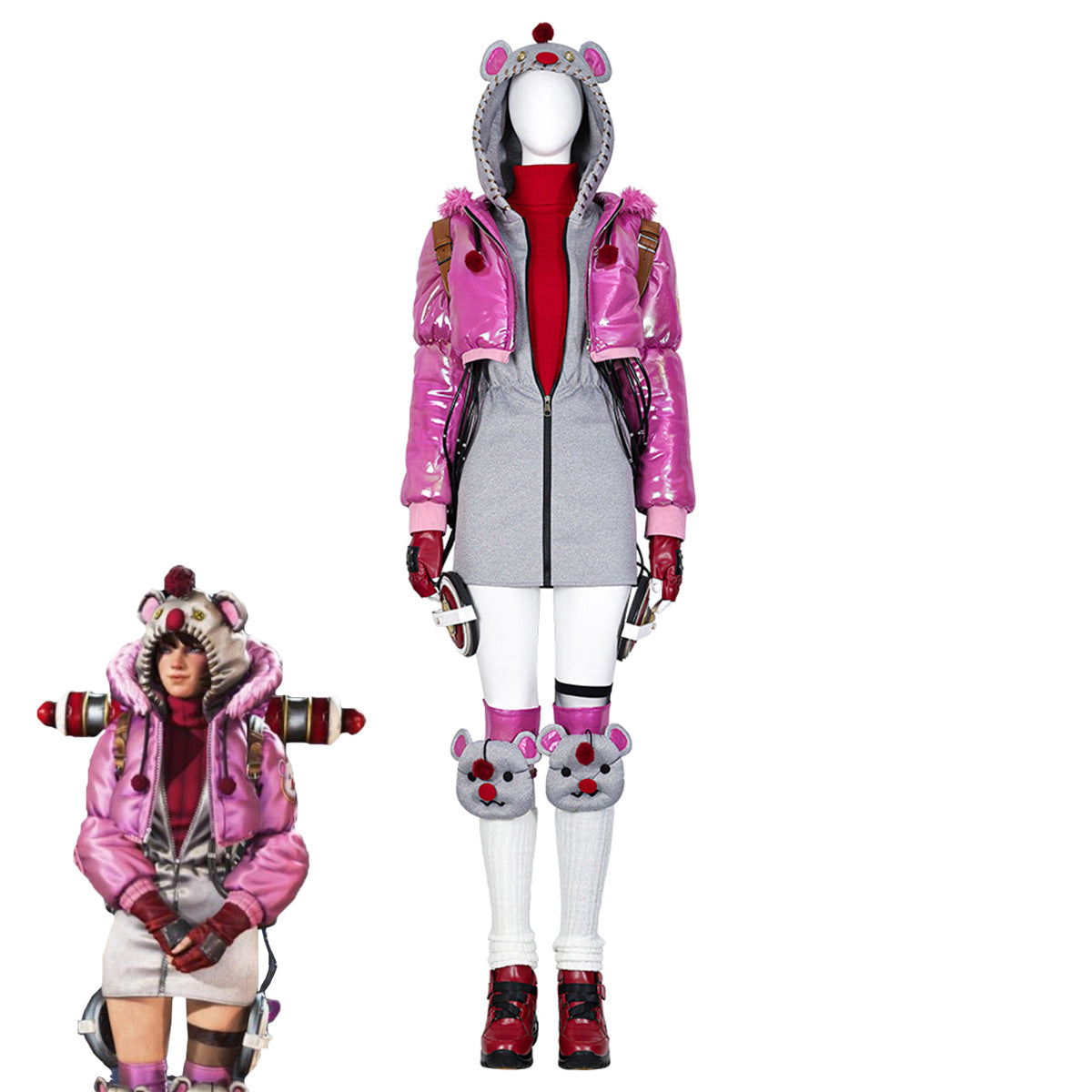Apex Legends x Final Fantasy Wattson Cosplay Costume Costume - Tophatter Daily Deals