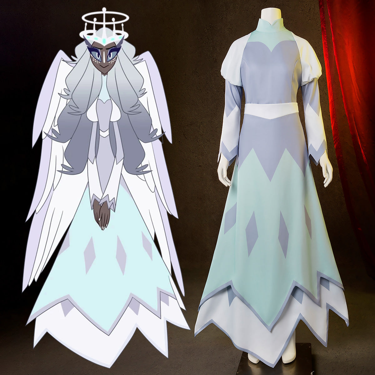 Hazbin Hotel Sera Cosplay Costume Costume - Tophatter Daily Deals