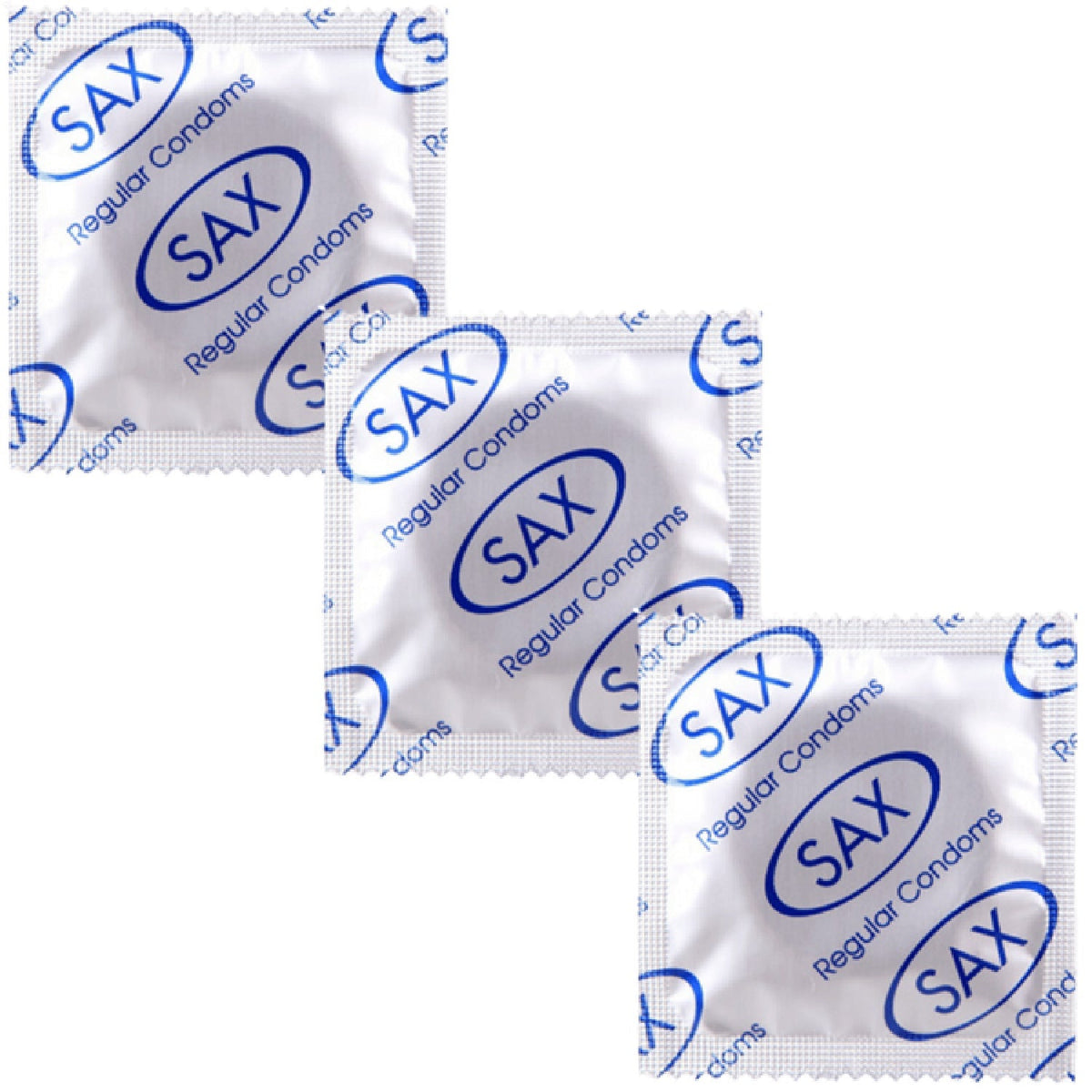 Sax Regular Condoms – 53mm Nominal Width Smooth Latex Condoms Bulk Pack 144 > Essentials > Condoms - Tophatter Daily Deals
