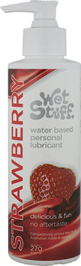 Wet Stuff Strawberry – Water-Based Flavoured Lubricant > Lube > Flavoured - Tophatter Daily Deals