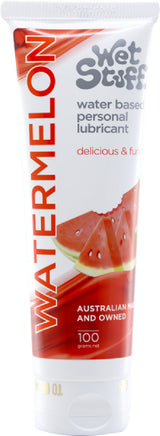 Wet Stuff Watermelon – Edible Water-Based Lubricant Gel 100g Tube > Lube > Flavoured - Tophatter Daily Deals