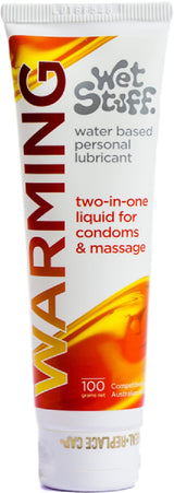 Wet Stuff Warming Tube – Water-Based Personal Lubricant 100g > Lube > Water Based - Tophatter Daily Deals