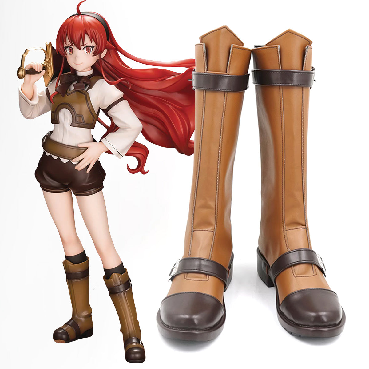 Mushoku Tensei: Jobless Reincarnation Eris Boreas Greyrat Cosplay Shoes Shoes/Boots - Tophatter Daily Deals