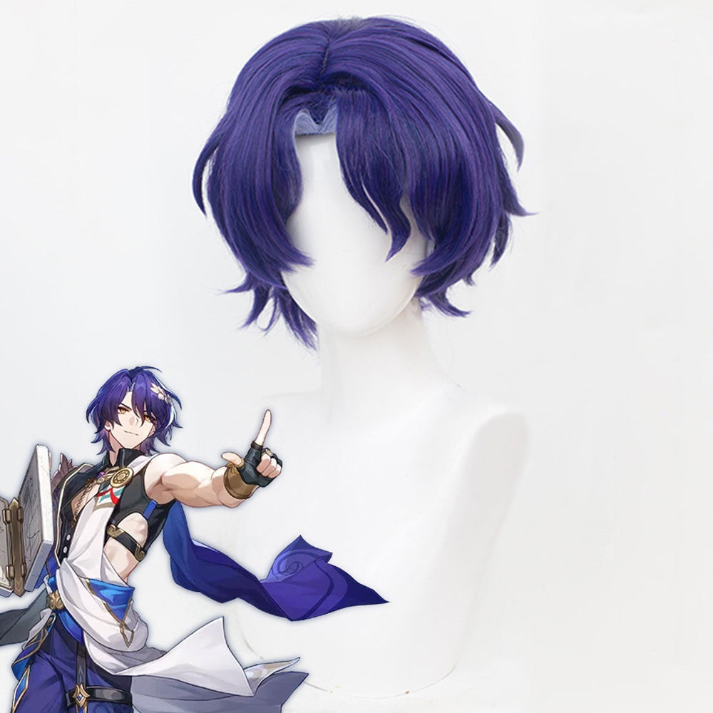 Honkai: Star Rail Dr.Ratio Purple Cosplay Wig Wig - Tophatter Daily Deals