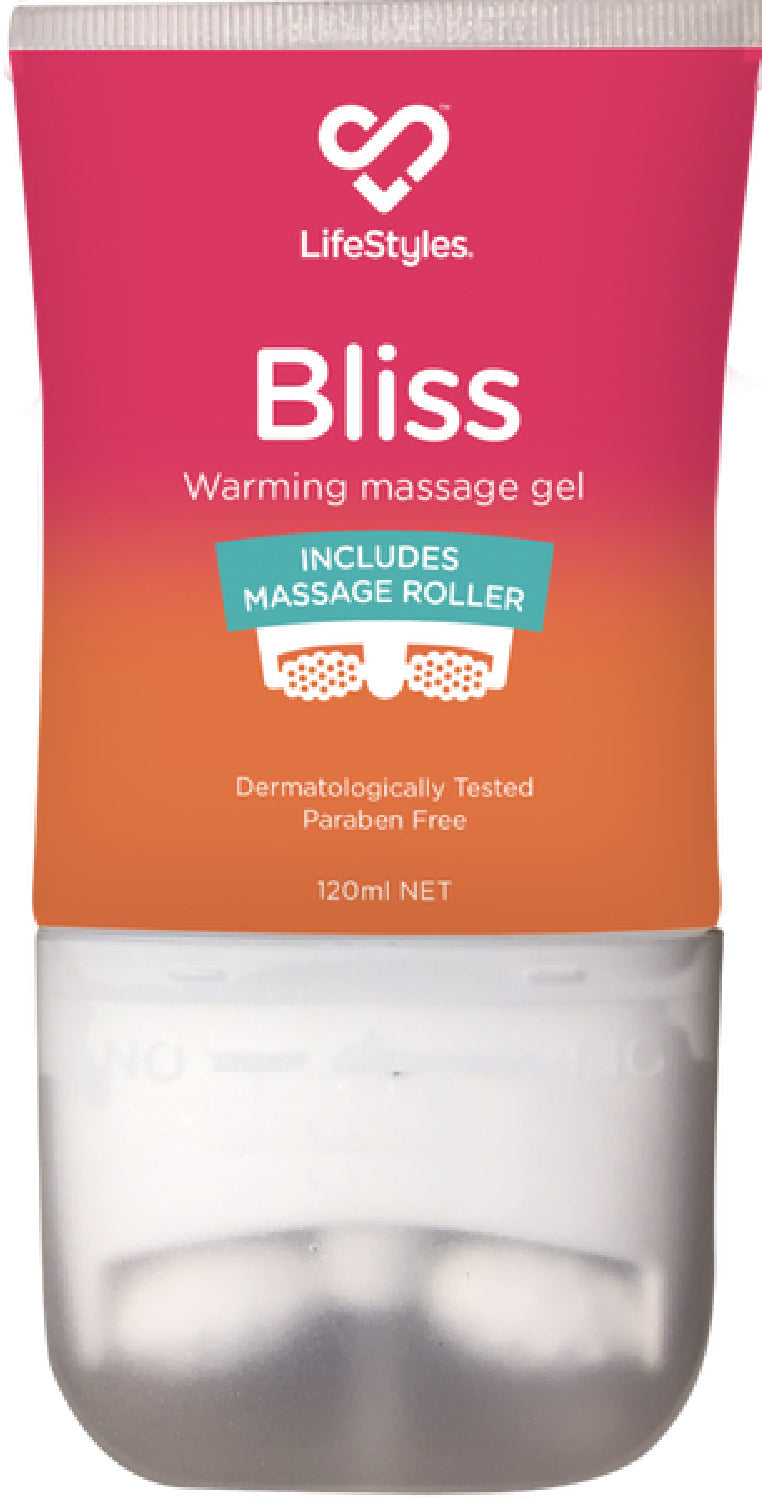 Bliss Warming Massage Gel 120ml – Sensual Massage Gel with Built-In Rollers > Essentials > Massage Oil - Tophatter Daily Deals