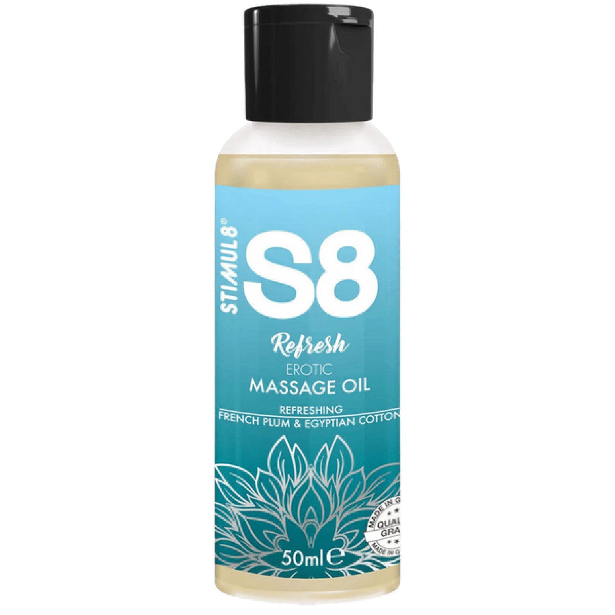 S8 Massage Oil Set – Blend of Jojoba, Almond, and Sesame Oils (3 x 50 ml) Massage Oil > Essentials > Massage Gift Set - Tophatter Daily Deals