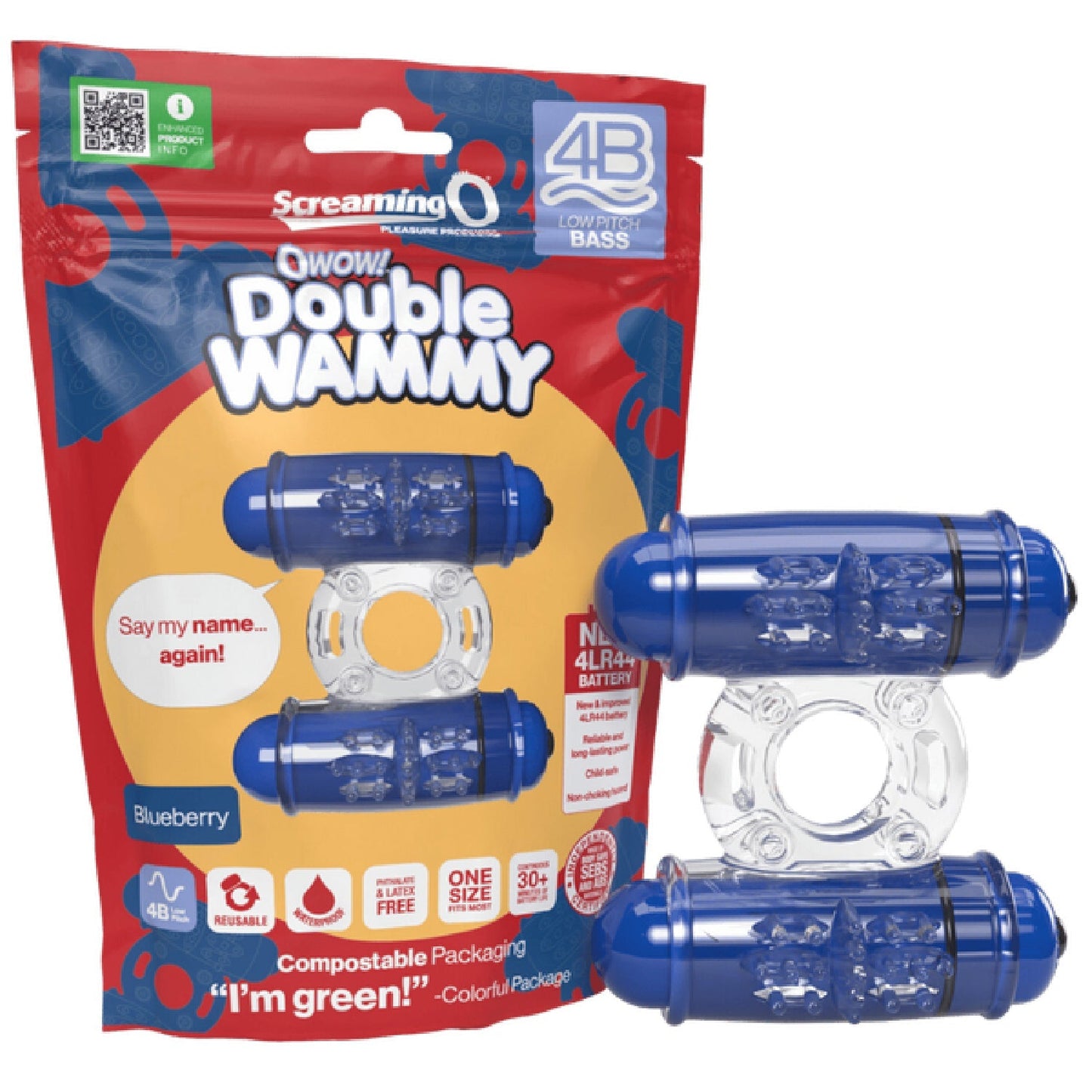 Double Wammy 4B Low Pitch Bass > Sex Toys > Couples Toys - Tophatter Daily Deals