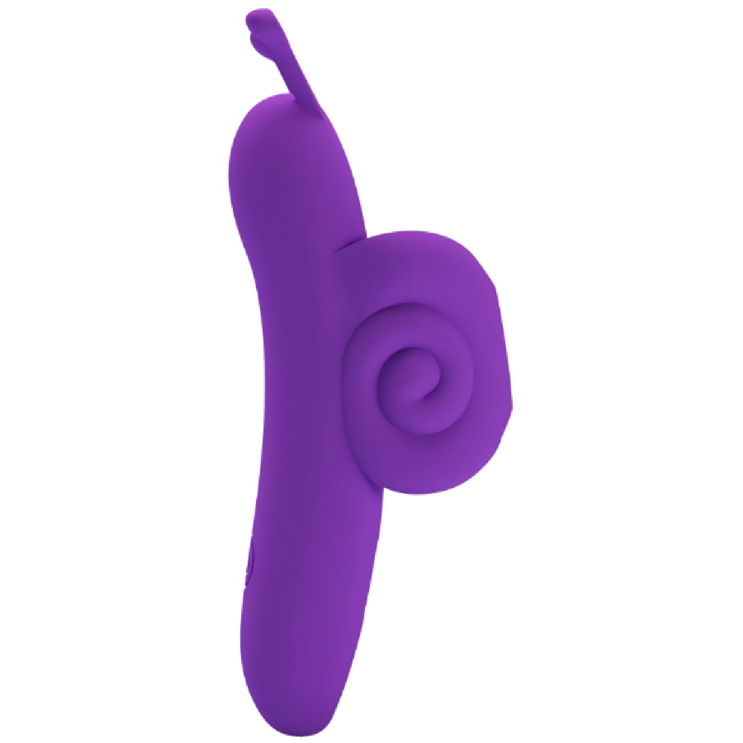 Rechargeable Snail – Ergonomic Silicone Finger Vibrator with 10 Vibration Modes > Vibrators > Finger Vibrators - Tophatter Daily Deals