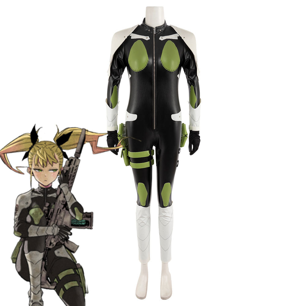Kaiju No. 8 Kikoru Shinomiya Mina Ashiro Soshiro Hoshina Kafka Hibino Leno Ichikawa Battle Suit Cosplay Costume - Tophatter Daily Deals
