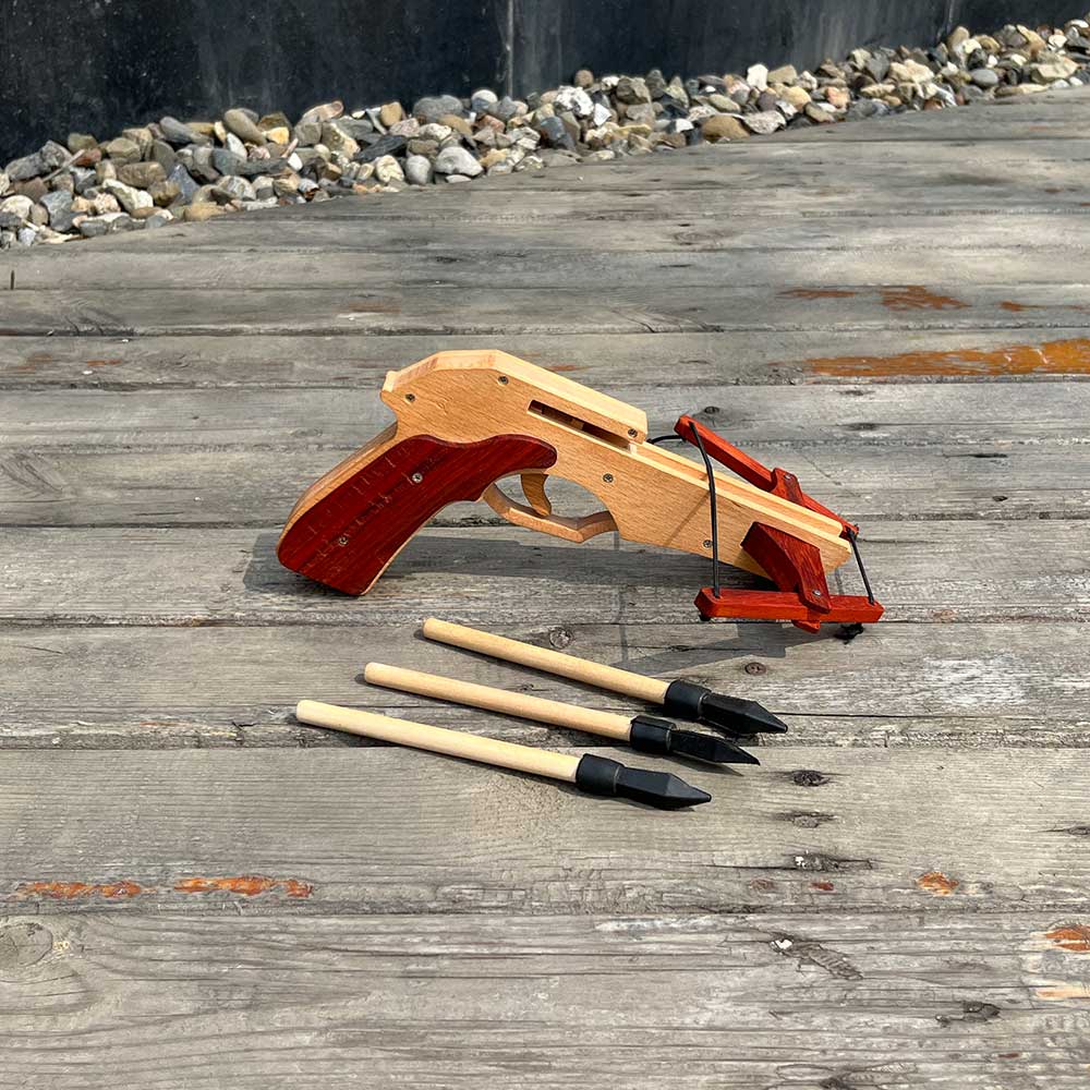 Fake Crossbow Wooden Model Kit - Tophatter Daily Deals