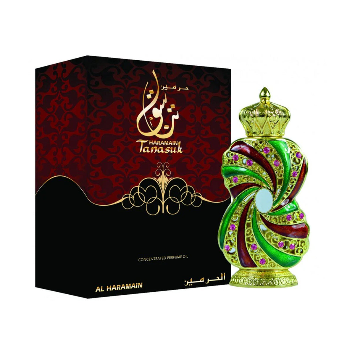 Al Haramain Tanasuk Perfumed Oil 12ml Bottle - Tophatter Daily Deals