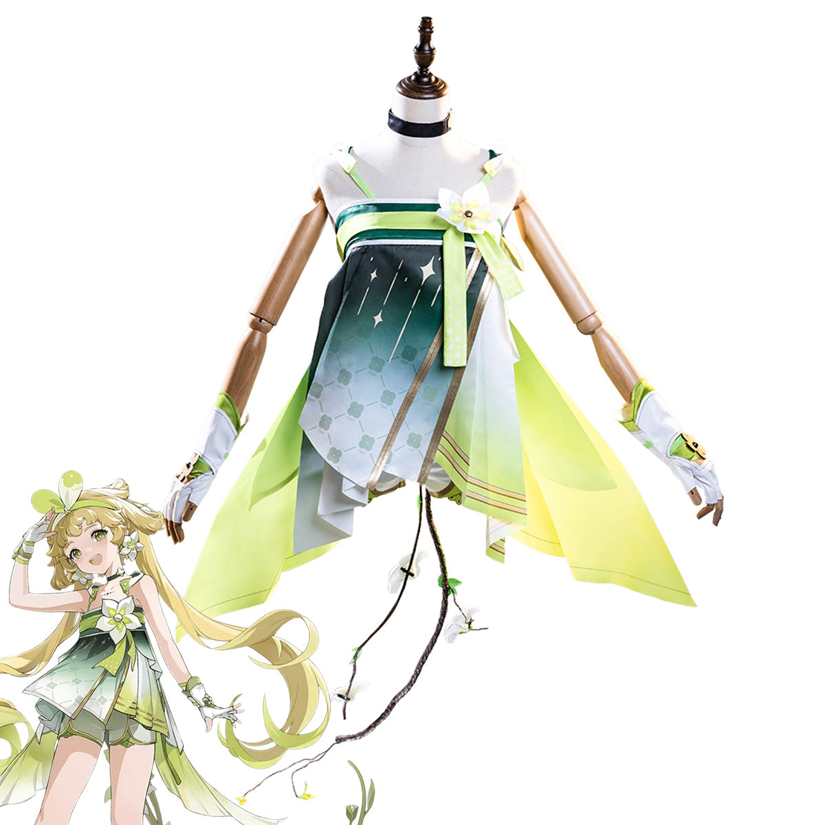 Wuthering Waves Verina Cosplay Costume Costume - Tophatter Daily Deals