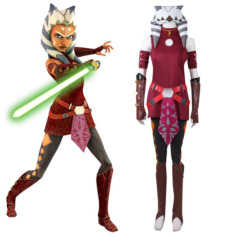 Star Wars: Ahsoka Ahsoka Tano Cosplay Costume Costume - Tophatter Daily Deals