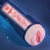 Acmejoy - 【Silicone Channel】 Midnight Blue 10 Vibration Male Stroker Masturbator Masturbation Cup - Tophatter Daily Deals