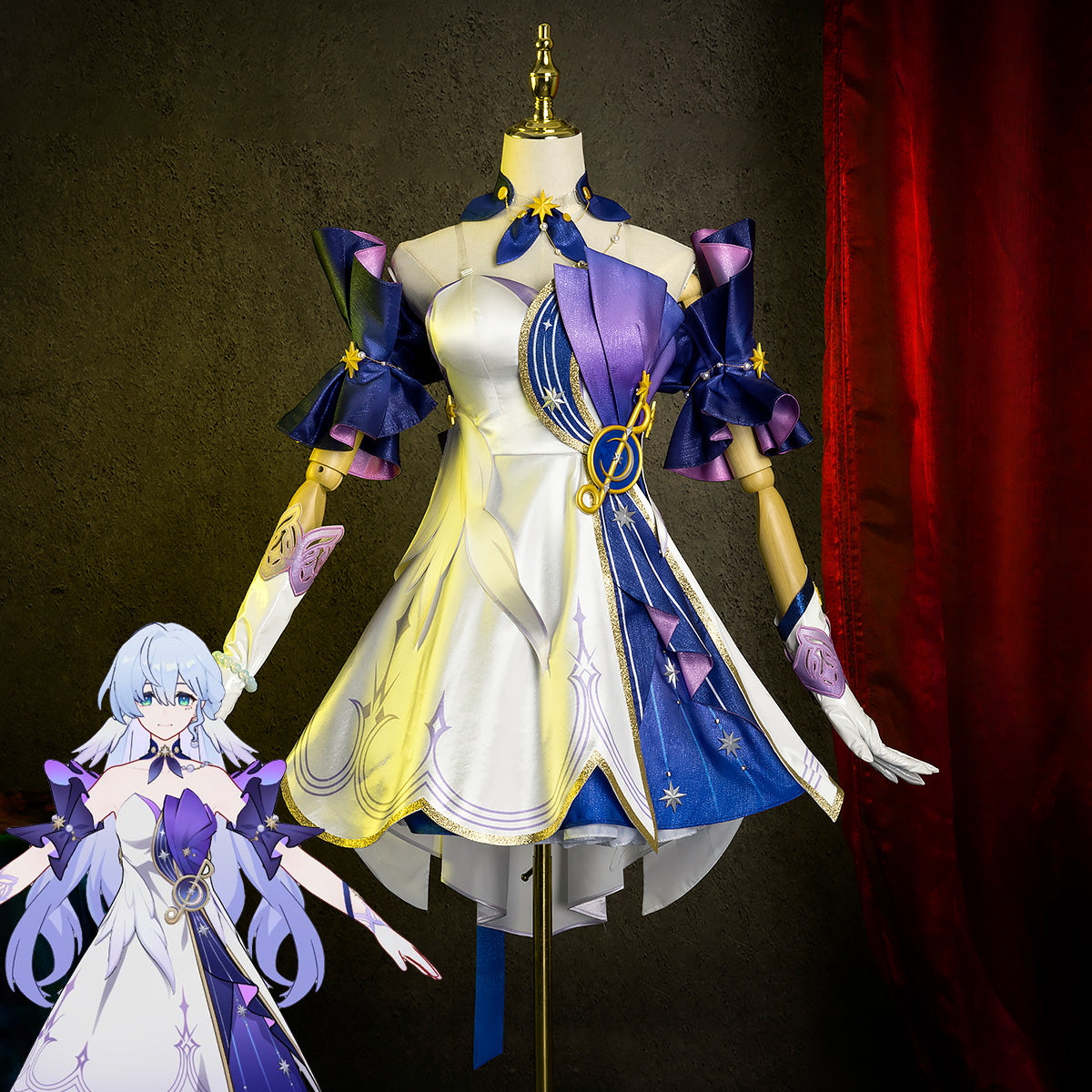 Honkai: Star Rail Robin Refined Edition Cosplay Costume Costume - Tophatter Daily Deals