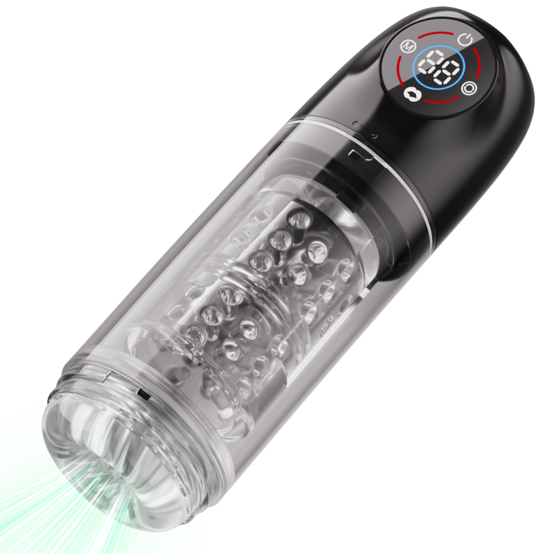 Poseidon - 7 Sucking Rotating Licking Male Stroker Bath Masturbator Masturbation Cup - Tophatter Daily Deals