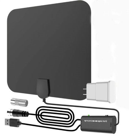 HDTV Antenna 300 Mile Indoor Amplified Fall 2025 Boost - Tophatter Daily Deals