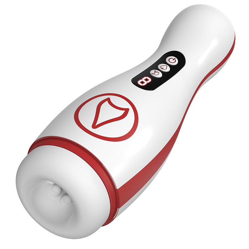 Valeria - 7 Suction Vibrations Voice Moans Masturbator Immersive Interaction Stroker - Tophatter Daily Deals