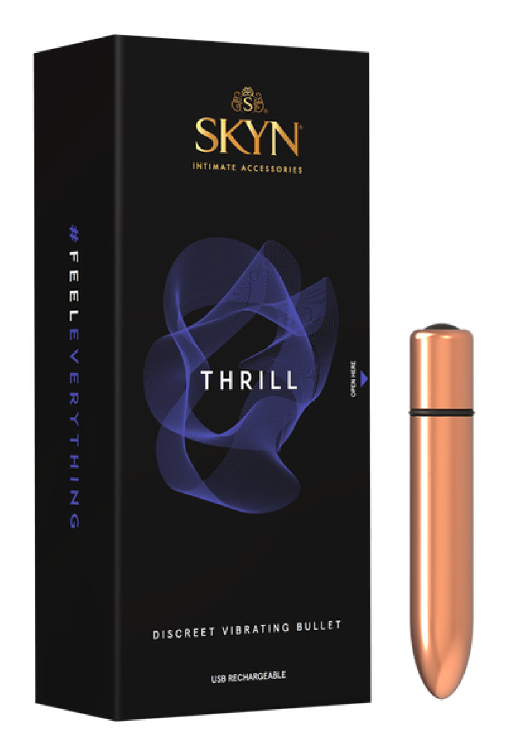 SKYN Thrill – USB Rechargeable Vibrating Bullet > Vibrators > Mini Vibrators - Tophatter Daily Deals