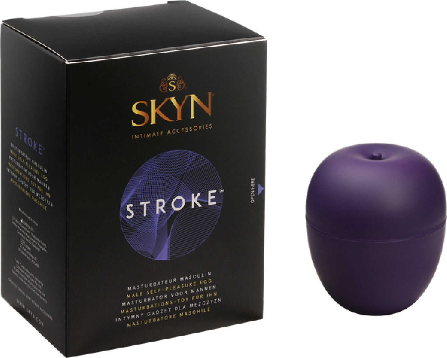Skyn Stroke – Male Masturbation Device with Ribbed Texture and Stretchy Material > Sex Toys For Men > Masturbators Cup - Tophatter Daily Deals