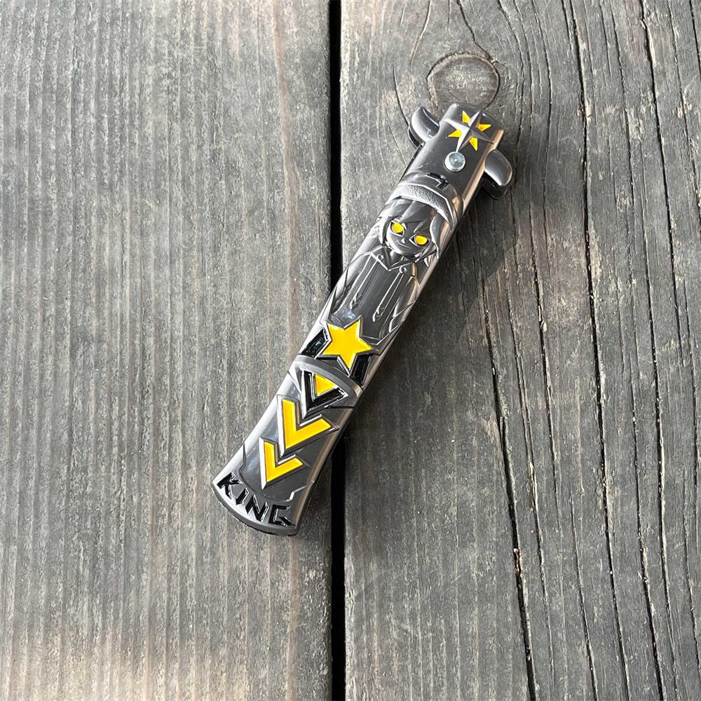 Folding Knife Game Animation Collection Metal Model - Tophatter Daily Deals