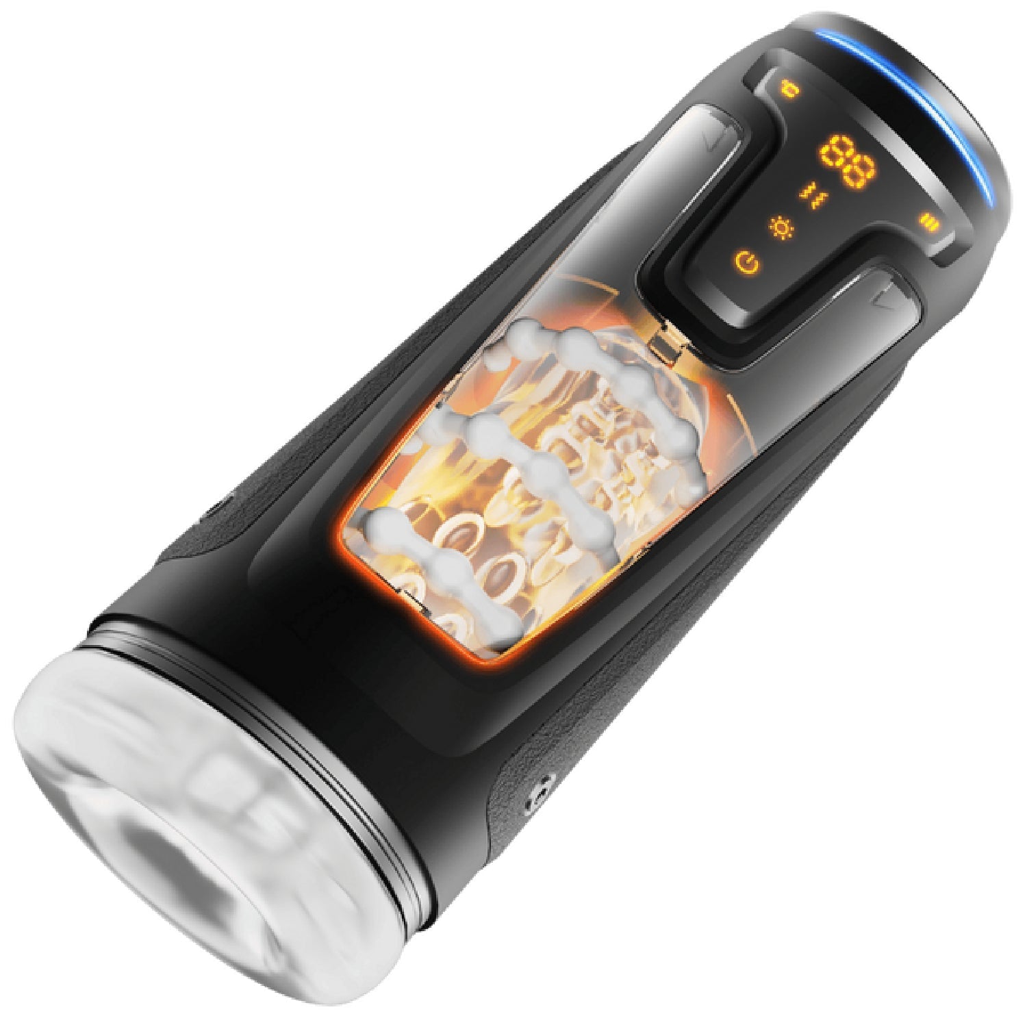Warrior Heartbeat Nexus Ecstasy – Heated Thrusting Male Masturbator with Vibrations > Sex Toys For Men > Masturbators > Vibrating - Tophatter Daily Deals