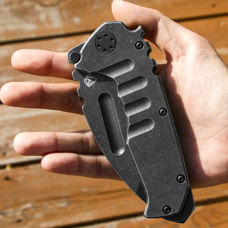 Tactical Straight Knife - Tophatter Daily Deals