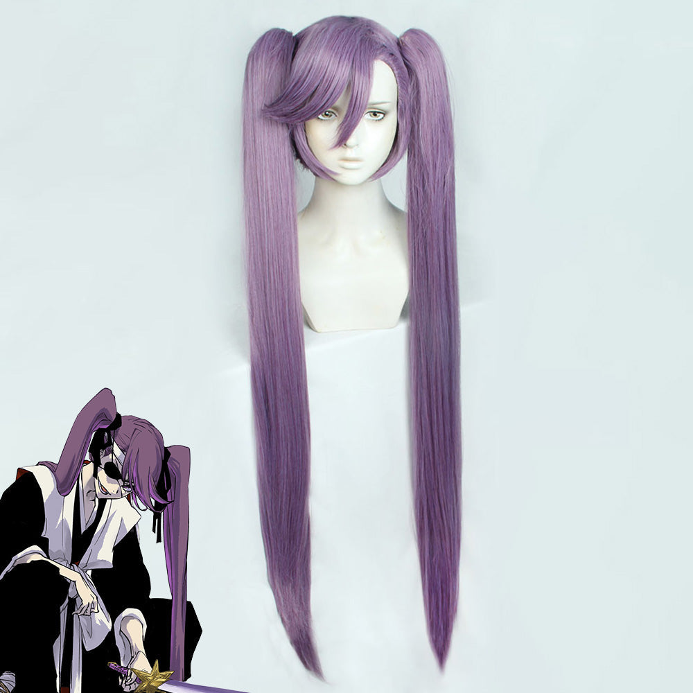 BLEACH TYBW OG GOTEI-13 Saitou Furoufushi Purple Cosplay Wig Prop - Tophatter Daily Deals