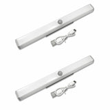 Stick Anywhere LED Motion Activated Sensor Light Rechargeable Indoor Lighting - Tophatter Daily Deals