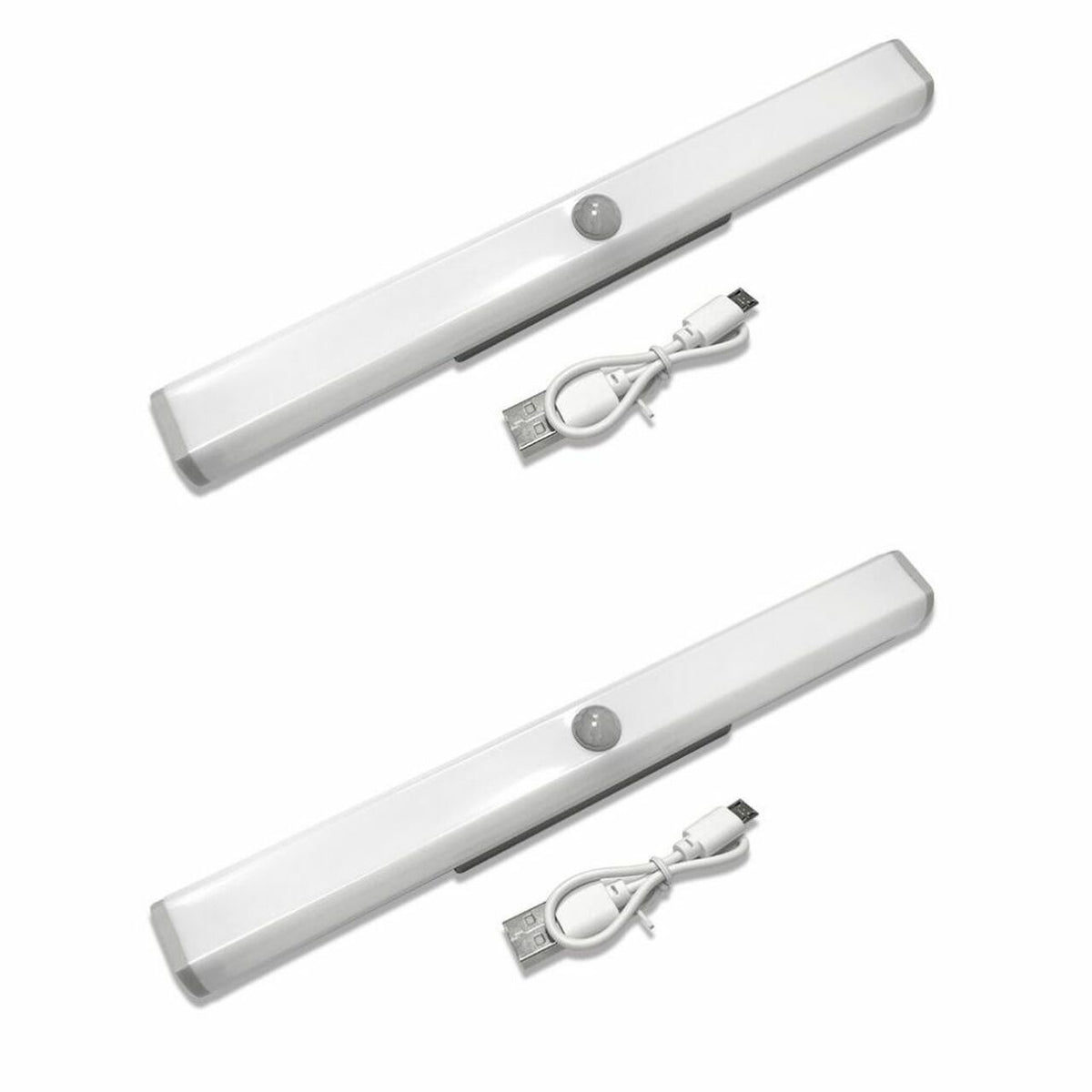 Stick Anywhere LED Motion Activated Sensor Light Rechargeable Indoor Lighting - Tophatter Daily Deals