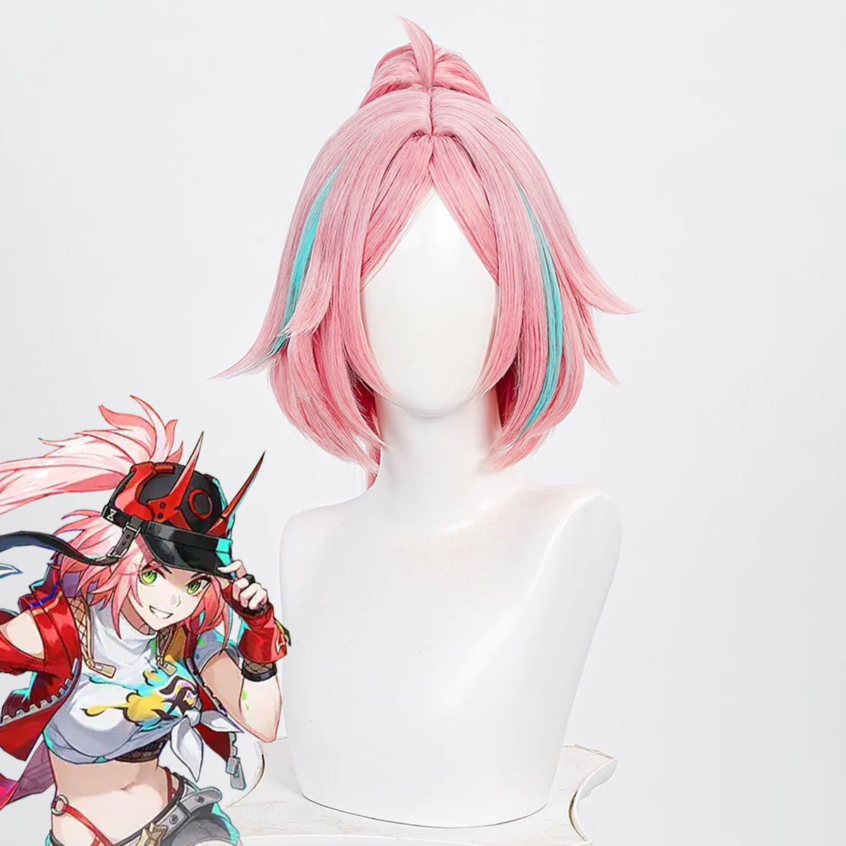 Honkai: Star Rail Rappa Pink Cosplay Wig Wig - Tophatter Daily Deals