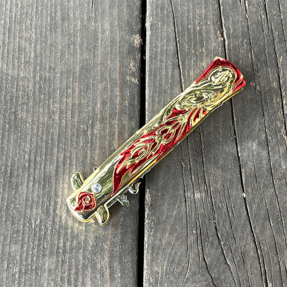 Staff of Homa Game Folding Knife Trainer Replica - Tophatter Daily Deals