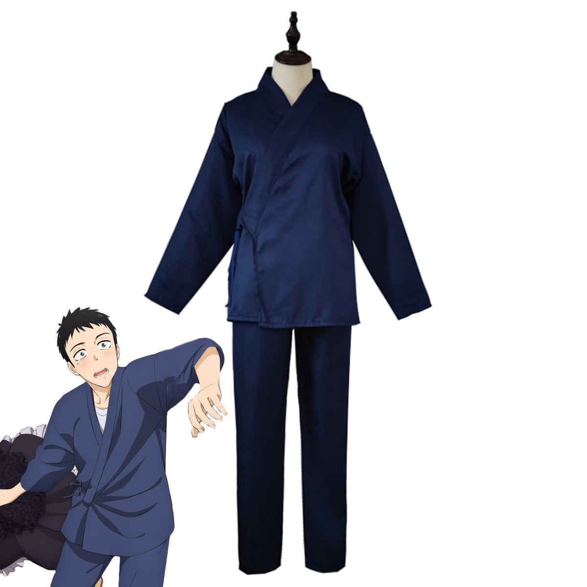 My Dress-Up Darling Sono Bisque Doll Wa Koi Wo Suru Gojou Wakana Work Cosplay Costume - Tophatter Daily Deals