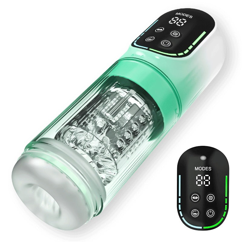 Heaven - 5 in 1 Function Automatic Male Masturbator & Suction Penis Pump Masturbation Cup - Tophatter Daily Deals