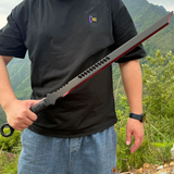 27'' Ninja Sword TANTO BLADE Machete FullTang Red Knife - Tophatter Daily Deals