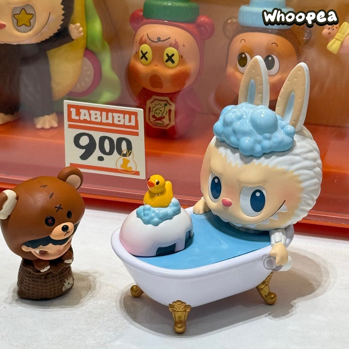 LABUBU THE Monsters Bubble Bath Figure, 2025 Singapore PTS Limited - Tophatter Daily Deals
