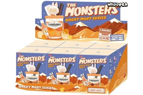 THE MONSTERS LABUBU Wacky Mart Series Fragrance Blind Box 1 SET (6 BOXES) - Tophatter Daily Deals