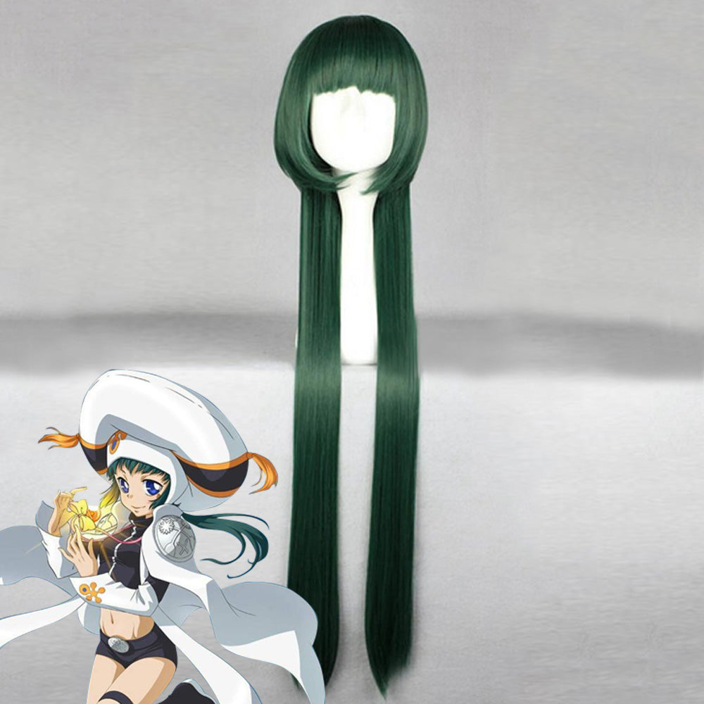 Katekyo Hitman Reborn! Millefiore Uni Yuni Green Cosplay Wig Wig - Tophatter Daily Deals