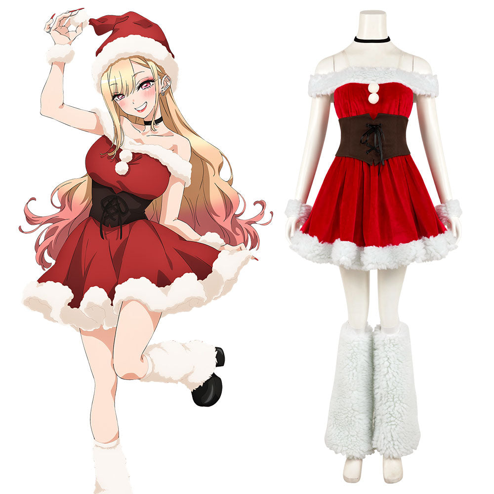 My Dress-Up Darling Sono Bisque Doll Wa Koi Wo Suru Kitagawa Marin Christmas Cosplay Costume - Tophatter Daily Deals