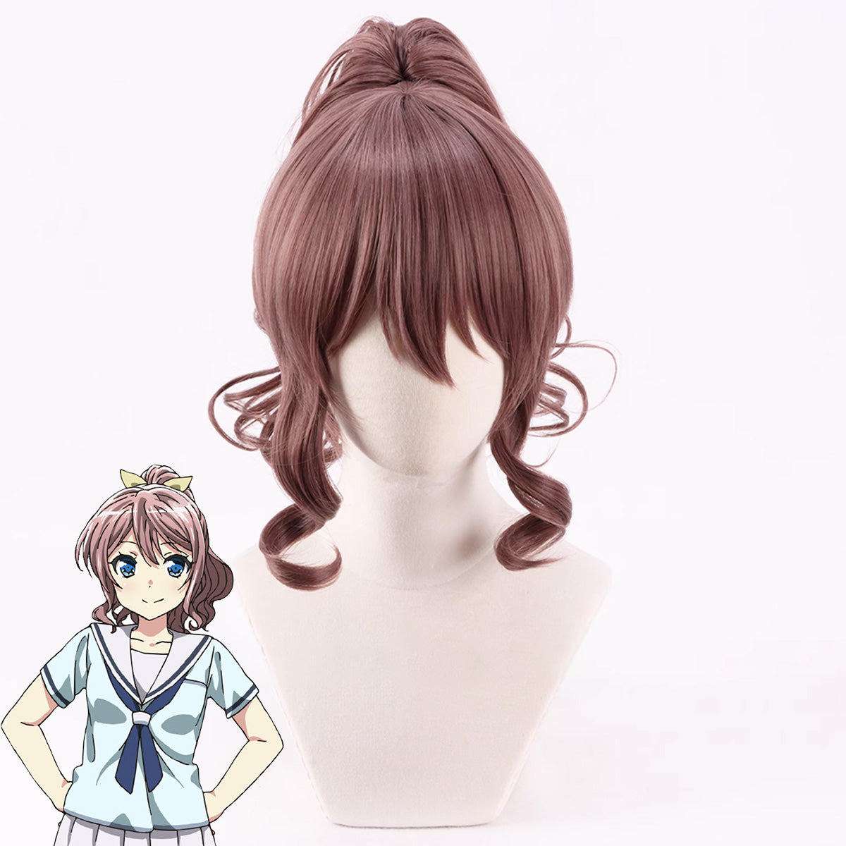 BanG Dream! Poppin'Party Yamabuki Saaya Pink Cosplay Wig Wig - Tophatter Daily Deals