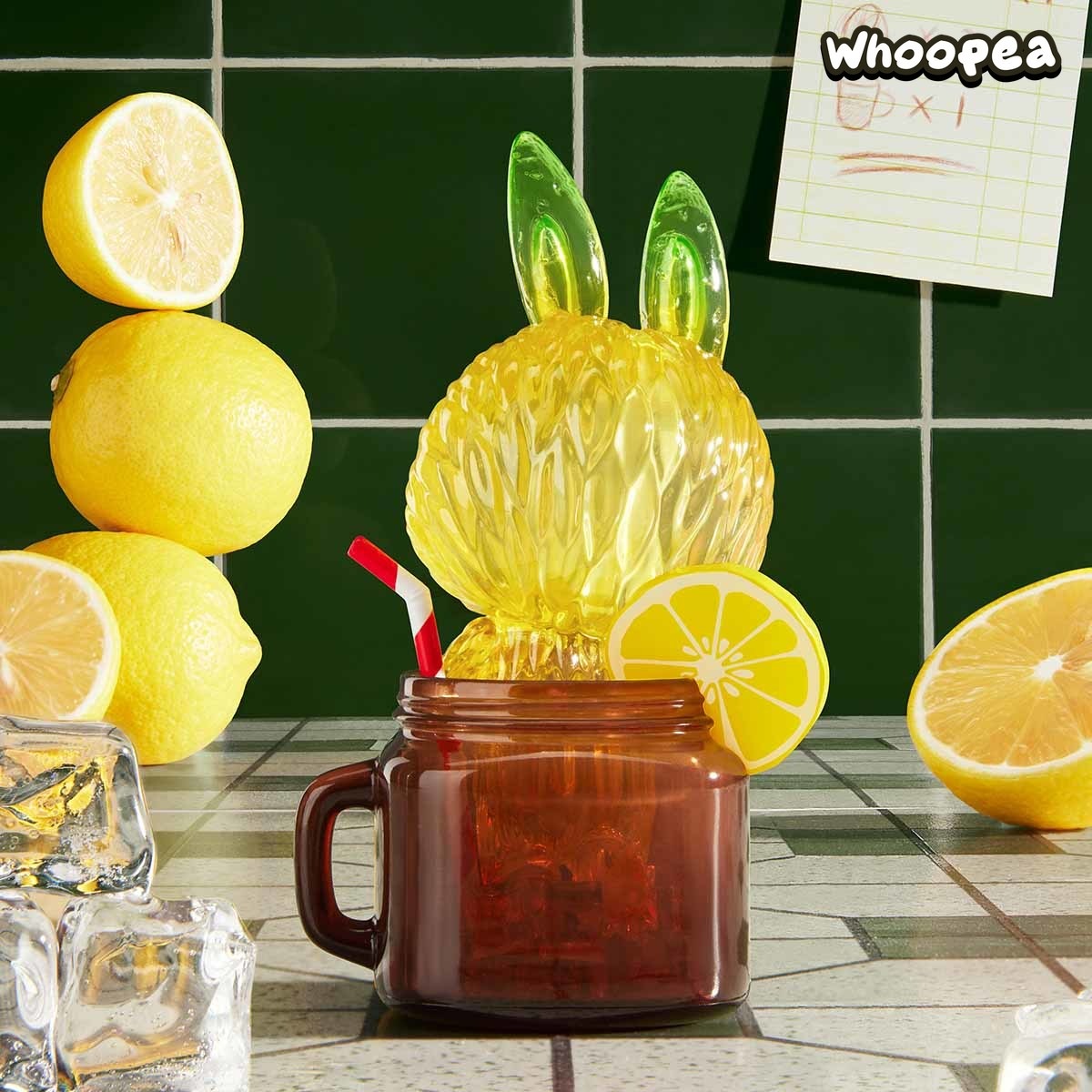 LABUBU Lemon Tea Figure - Tophatter Daily Deals