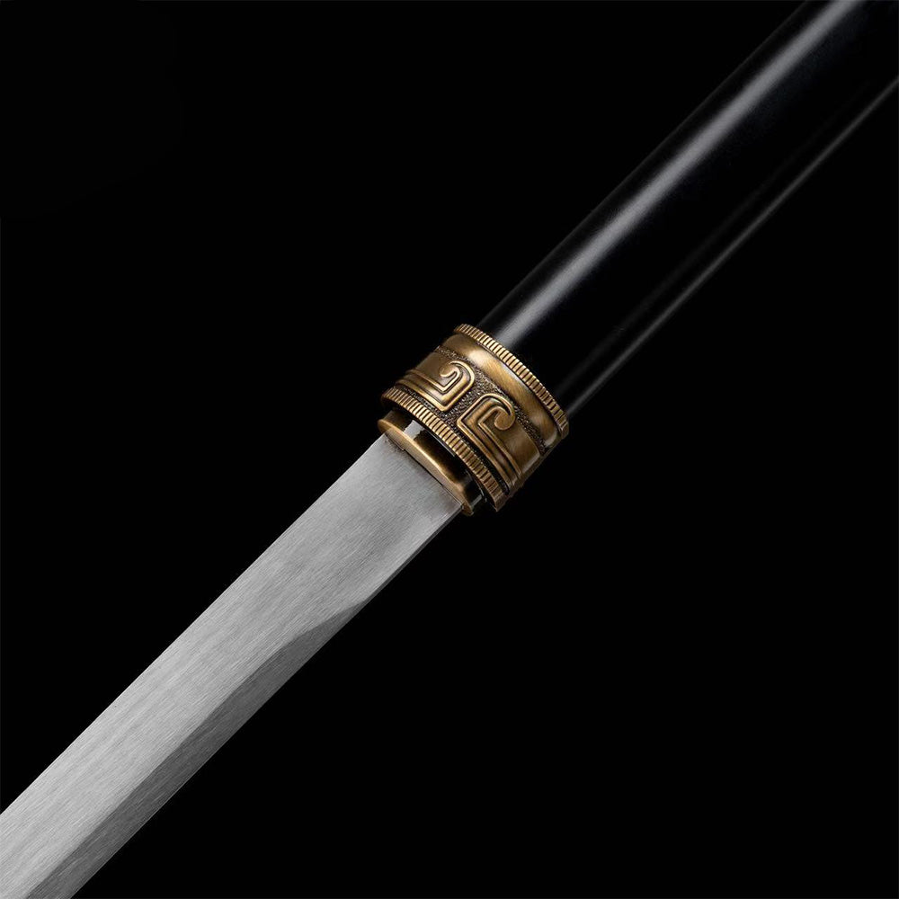 Shadow Veil Twin-Bladed Polearm - Tophatter Daily Deals